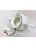 Fine Porcelain Country Roses Tea Pot With Gift Box